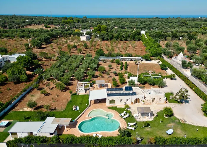 לינה וארוחת בוקר Hasamami Eco Trullo, Luxury